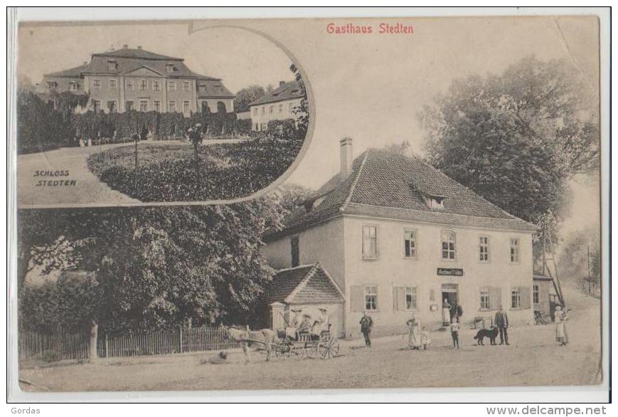 Germany - Stedten - Schloss - Gasthaus - Mansfeld