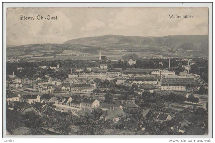 Austria - Steyr - Waffenfabrik - Gun Factory 1913 - Steyr