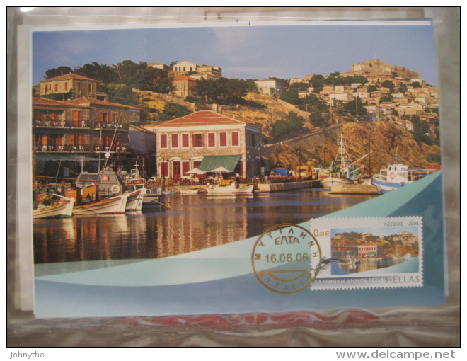 Greece 2006 Greek Islands Set Of 10 Maximum Cards - Cartes-maximum (CM)