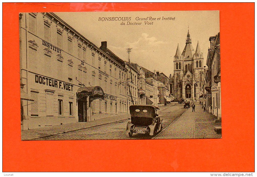 76 BONSECOURS : Grand´Rue Et Institut Du Docteur Voet - Péruwelz