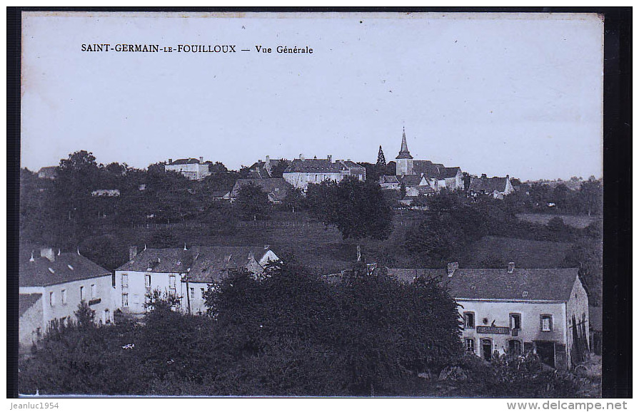 SAINT GERMAIN LE FOUILLOUX - Saint Aignan Sur Roe