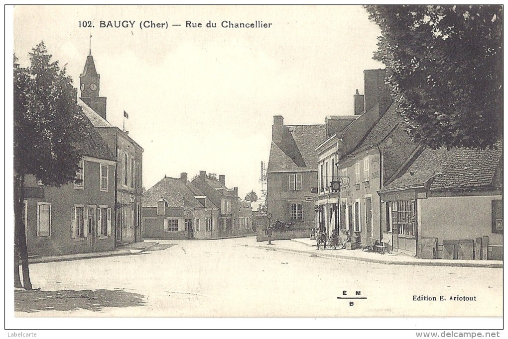 CHER 18.BAUGY RUE DU CHANCELLIER - Baugy