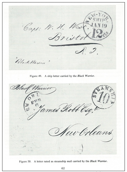 United States Incoming Steamship Mail 1847-1875, By Theron Wierenga - Philately And Postal History