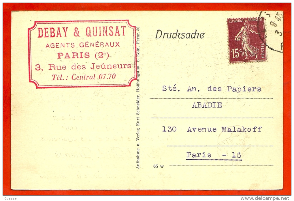 CPA AK "Fabrique Spéciale De Couteaux" Pour Industrie Du Tabac Karl Rud. DIENES Bez. KOLN ALLEMAGNE à VILKERATH-OVERATH - Overath