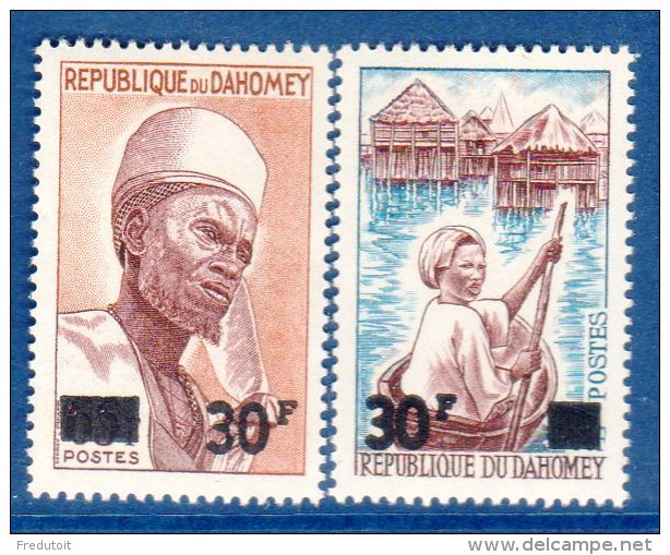 DAHOMEY - N° 253/254   **  (1967) - Benin – Dahomey (1960-...)
