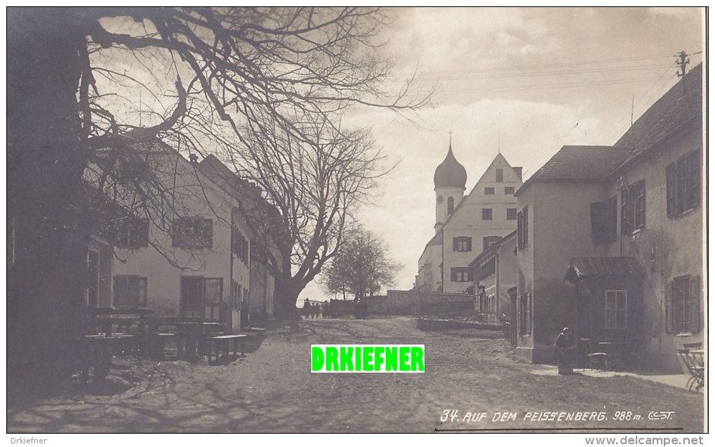 Hoher Peissenberg, Auf Dem Peissenberg, Foto-AK Um 1910 - Weilheim