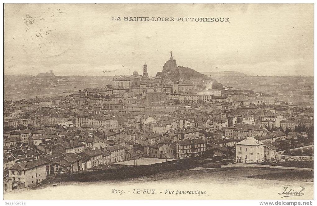 LE PUY - VUE PANORAMIQUE - Le Puy En Velay