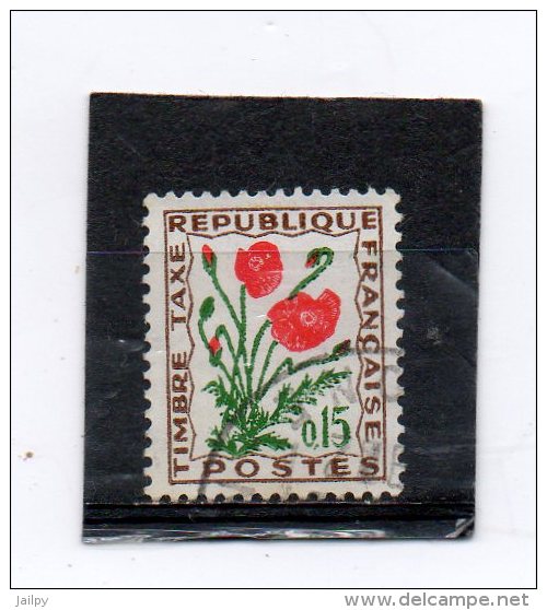 FRANCE     15 C       Année 1964-71    Y&T: 97    Taxe    (oblitéré) - 1960-.... Used
