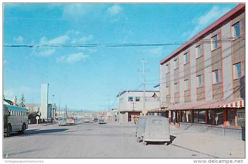 210277-Canada, Yukon Territory, White Horse, Fourth Avenue, Business Section, Volkswagen VW Van, Dexter No 33257-B - Yukon