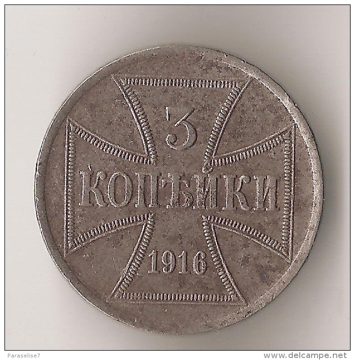 RUSSIE  3 KOPECK 1916 - Rusia