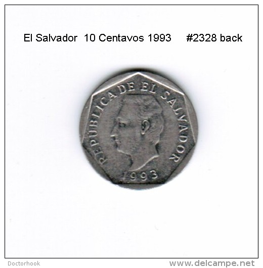 EL SALVADOR    10  CENTAVOS  1993  (KM # 155a) - Salvador