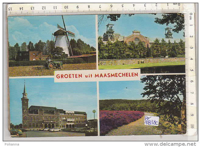 PO0838C# BELGIO - MAASMECHELEN - MULINI A VENTO - TRATTORI  VG - Maasmechelen