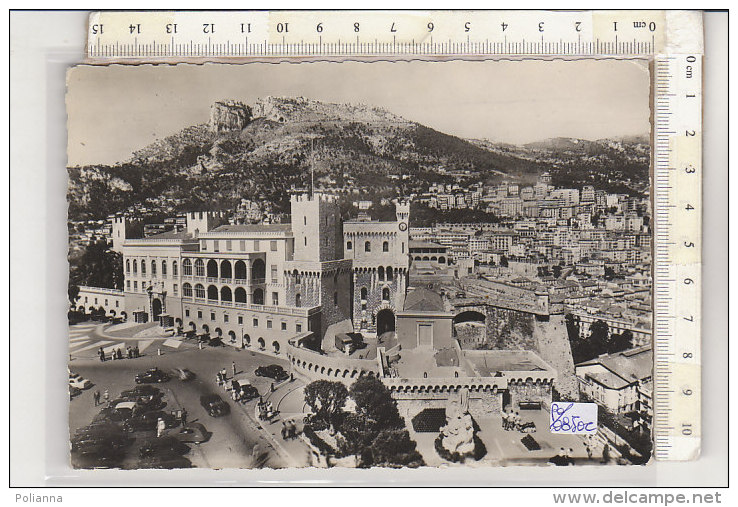 PO0850C# MONACO  - PALAZZO DEL PRINCIPE - OLD CARS   VG 1963 - Palazzo Dei Principi