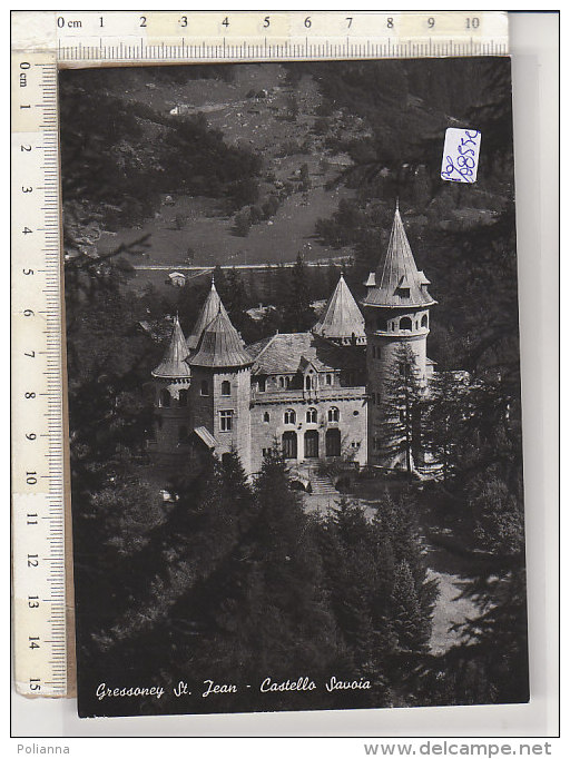 PO0855C# VALLE D'AOSTA - CASTELLI VALDOSTANI - GRESSONEY ST.JEAN - CASTELLO SAVOIA   No VG - Altri & Non Classificati