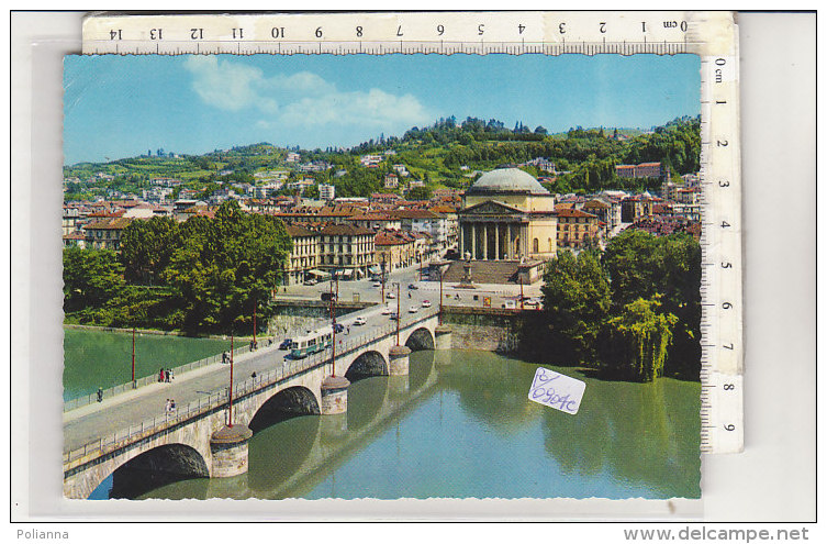 PO0904C# TORINO - GRAN MADRE E PONTE VITTORIO EMANUELE I - TRAMWAY   VG - Brücken