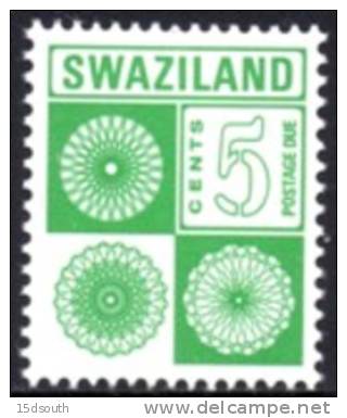 Swaziland - 1978 Postage Due 5c (**) # SG D21 , Mi 18I - Swaziland (1968-...)
