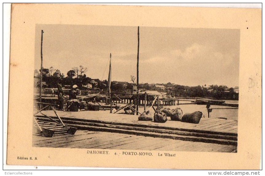 Afrique Noire  Dahomey - Bénin :  Porto Novo  Le Wharf  ( Voir Scan) - Dahomey