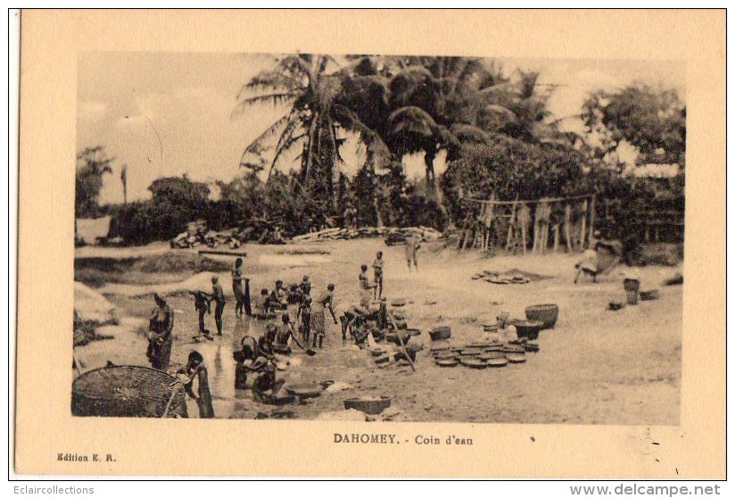 Afrique Noire  Dahomey - Bénin :  Coin D'eau  ( Voir Scan) - Dahomey