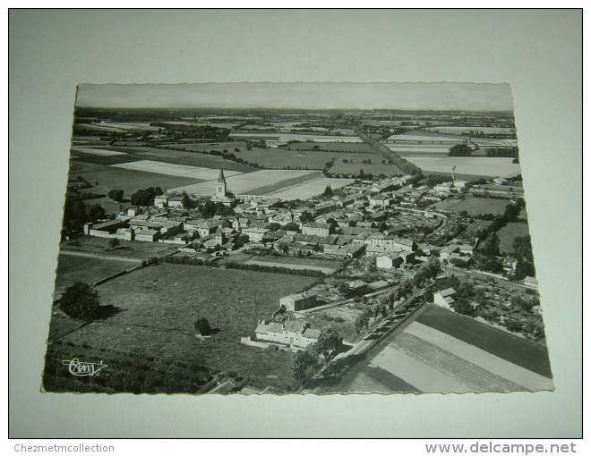 CPSM POSTCARD AIN 01 SAINT ST TRIVIER SUR MOIGNANS VUE PANORAMIQUE AERIENNE GENERALE QUINCIEUX 188 - Non Classés