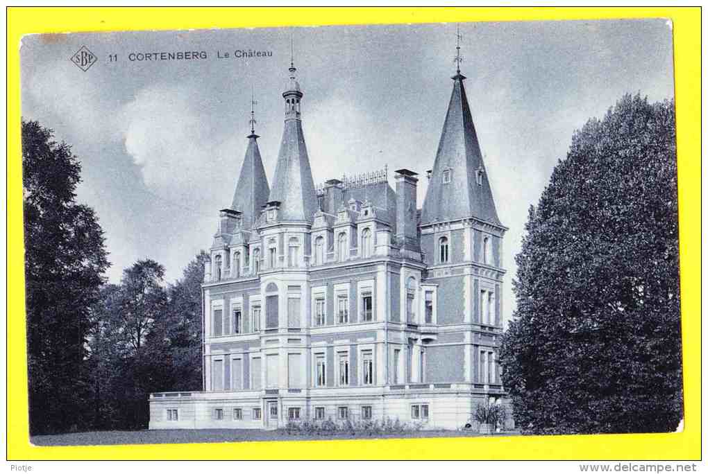 * Kortenberg - Cortenberg (Vlaams Brabant - Bruxelles) * (SBP, Nr 11) Le Chateau, Kasteel Houtert, TOP CPA, Rare, Old - Kortenberg