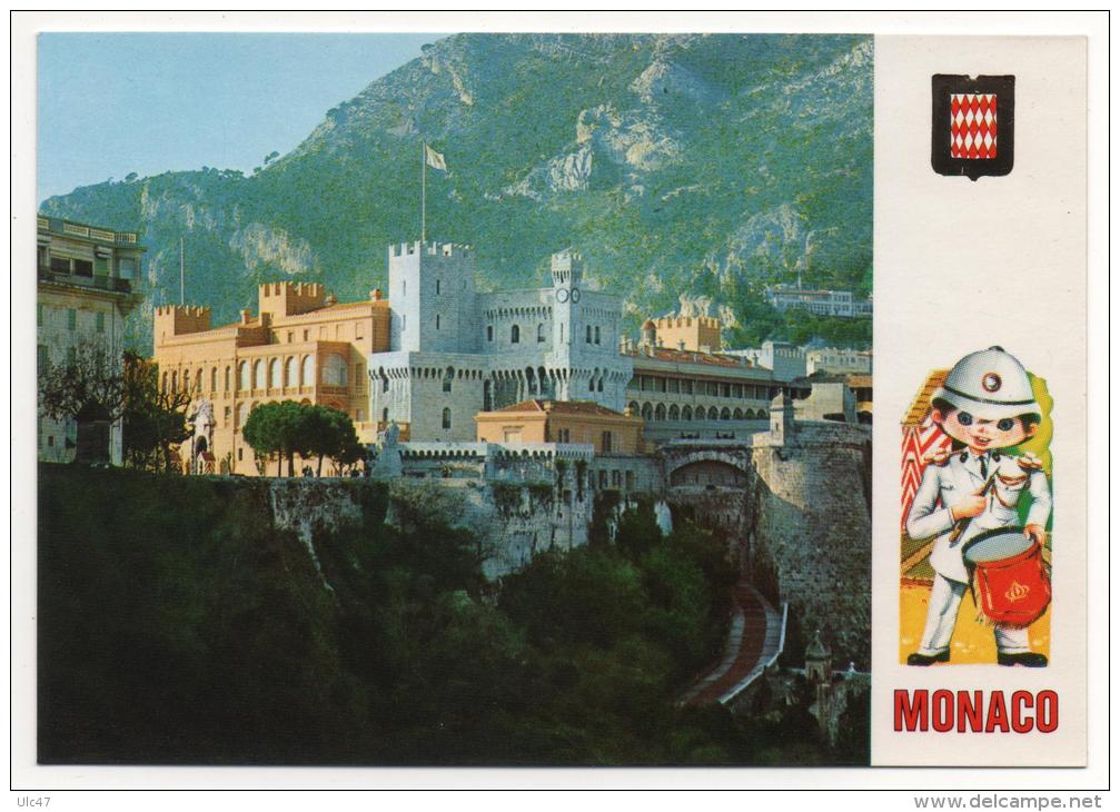 - PRINCIPAUTE DE MONACO - Le Palais Princier Et Ses Remparts. - Scan Verso - - Prince's Palace