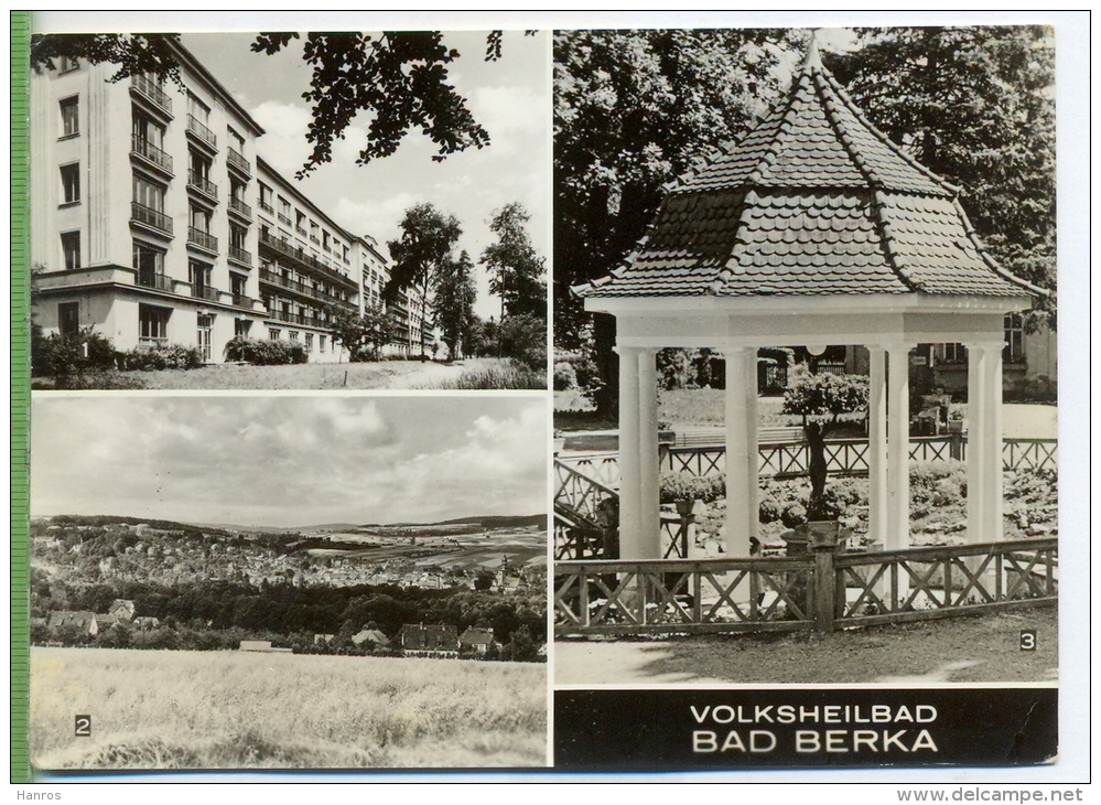 Bad Berka, Volksheilbad Um 1960/1970 Verlag:, Bild Und Heimat, POSTKARTE Ohne Frankatur, Ohne Stempel,  Erhaltung: I-II, - Suhl
