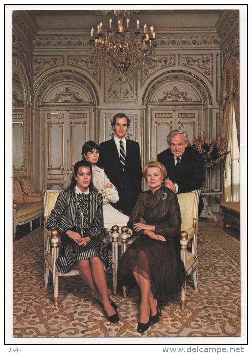 - LA FAMILLE PRINCIERE DE MONACO. - Cliché Howell Conant. - Scan Verso - - Palacio Del Príncipe