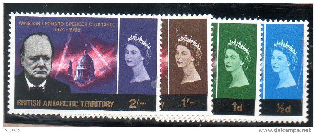 ANTARCTIQUE BRITANNIQUE : TP N° 16/19 * - Unused Stamps