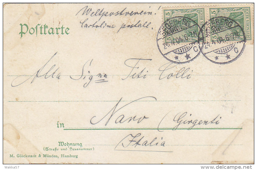 E3-148- Die Alte Stadt Segeberg Mit Schloss Und Kalkberg - 1904 - Bad Segeberg