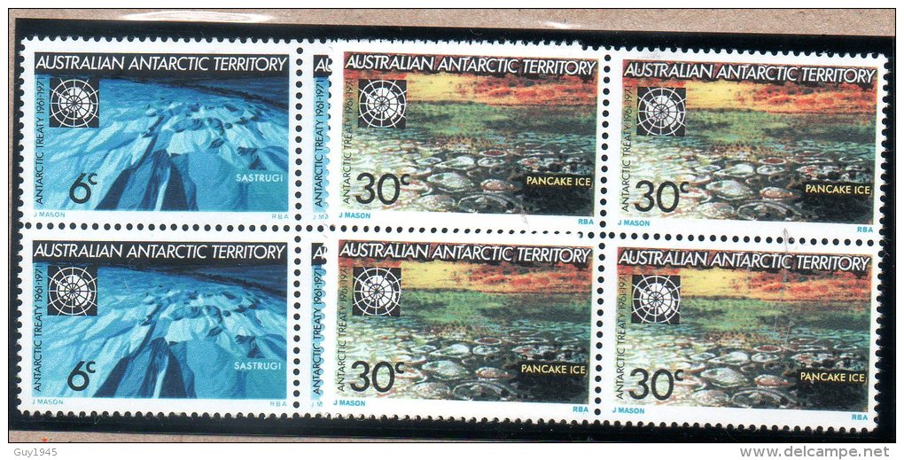 ANTARCTIQUE AUSTRALIEN : TP N° 19/20 ** - Unused Stamps