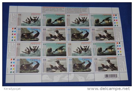 Canada - 2003 James Audubon Sheet MNH__(THB-1328) - Volledige & Onvolledige Vellen