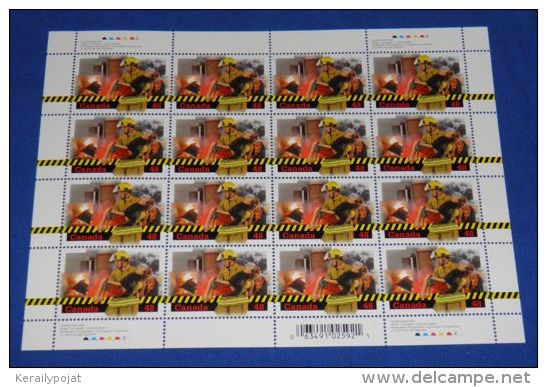 Canada - 2003 Volunteer Fire Department Sheet MNH__(THB-1897) - Full Sheets & Multiples