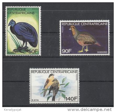 Central African Republic - 1981 Birds MNH__(TH-6548) - Zentralafrik. Republik