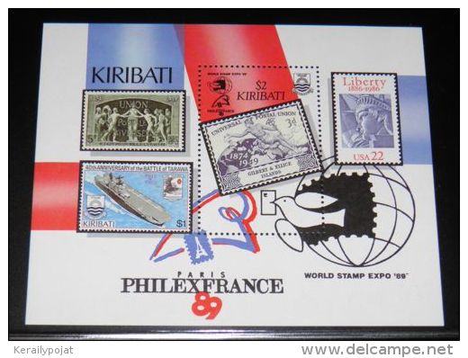 Kiribati - 1989 Philexfrance´89 Block MNH__(THB-3846) - Kiribati (1979-...)
