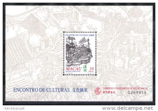 Macau - 1999 Cultural Mix Block MNH__(TH-3844) - Blocs-feuillets