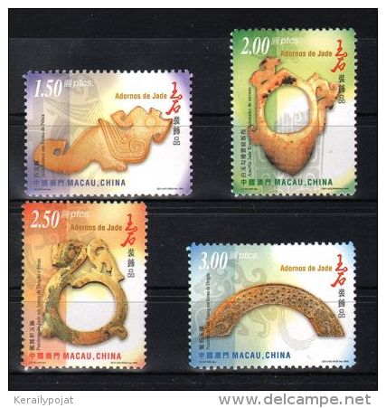 Macau - 2000 Jade Ornaments MNH__(TH-3842) - Ongebruikt