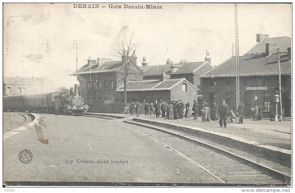 EN L ETAT-  DENAIN - GARE DES MINES - Denain