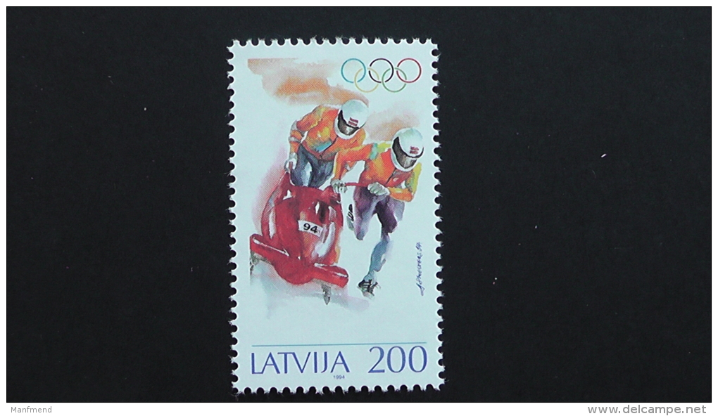 Latvia - 20.4.1994 - Winter Olympic Games, Lillehammer - Mi.Nr. 368** MNH - Lettland