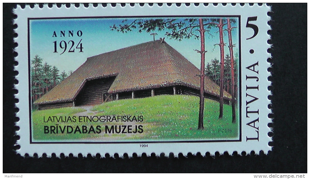 Latvia - 30.4.1994 - Museum - Mi.Nr. 369** MNH - Lettland