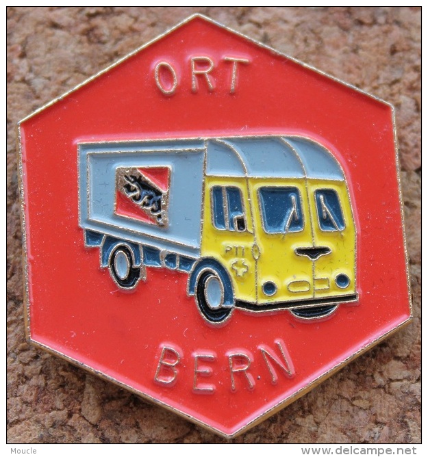 CAMION POSTAL SUISSE - ORT BERN SCHWEIZ - POSTE DE BERNE SUISSE - PTT - SVIZZERA - SWITZERLAND -         (5) - Correo