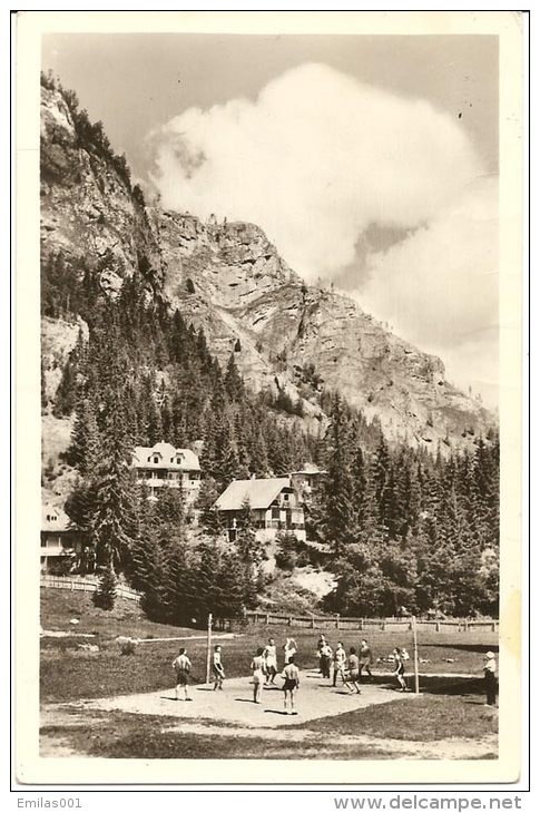 GHILCOS ( Roumanie ) - Maison De Repos , Volleyball , " Vraie Photo " - Voleibol