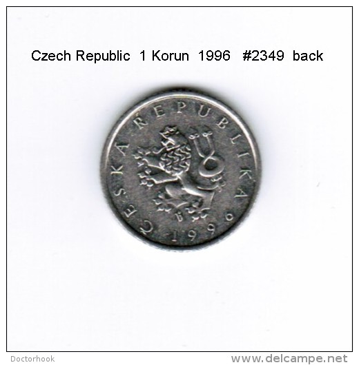 CZECH REPUBLIC    1  KORUN  1996  (KM # 7) - Czech Republic