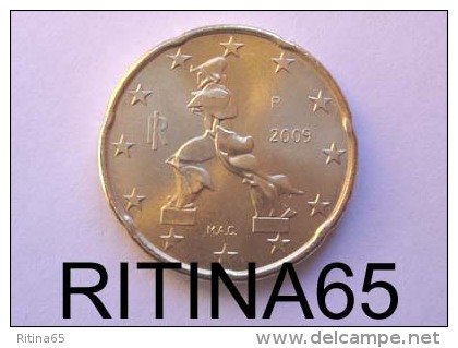 RARA !!! N. 1 COIN/MONETA DA 20 CT. ITALIA 2009 UNC/FDC !!! RARA - Italia