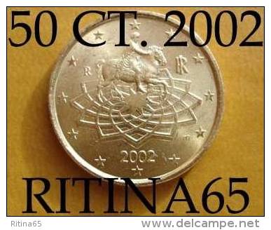 !!! N. 1 COIN/MONETA DA 50 CT. ITALIA 2002 UNC/FDC !!! - Italia