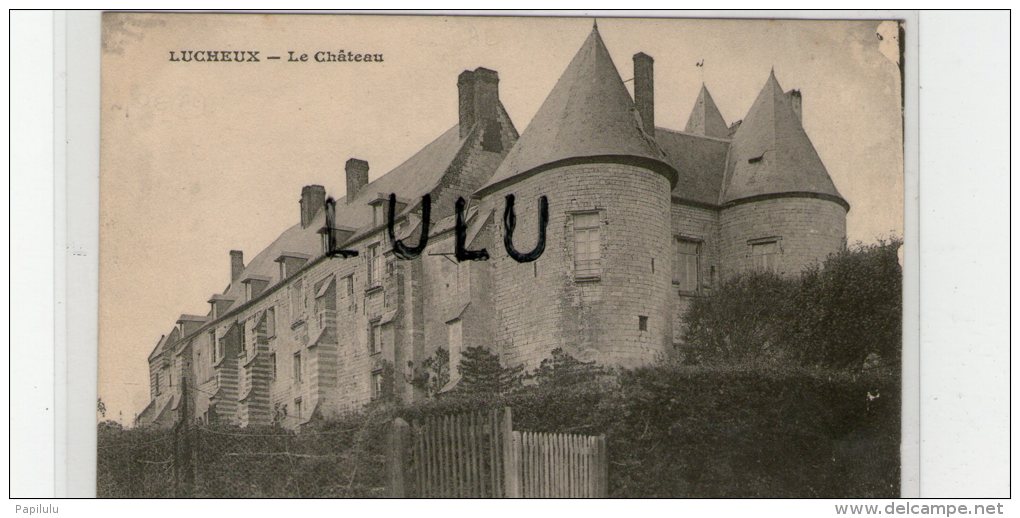 DEPT 80 : Lucheux ; Le Chateau - Lucheux