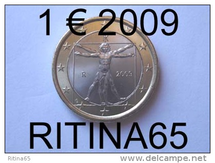 !!! N. 1 COIN/MONETA DA 1 &euro; ITALIA 2009 UNC/FDC !!! - Italia