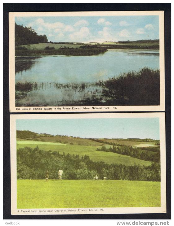 RB 941 - 2 Postcards Prince Edward Island Canada - - Sonstige & Ohne Zuordnung