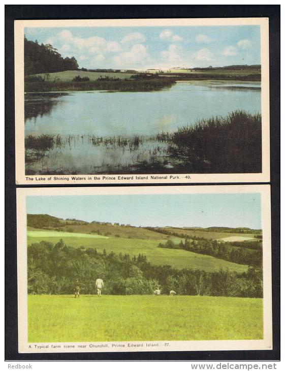 RB 941 - 2 Postcards Prince Edward Island Canada - - Andere & Zonder Classificatie