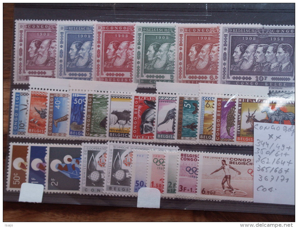 344/9+350/61+362/4+365/6+367/71 Neufs Sans Charnières  COB : 24,50€ - Unused Stamps