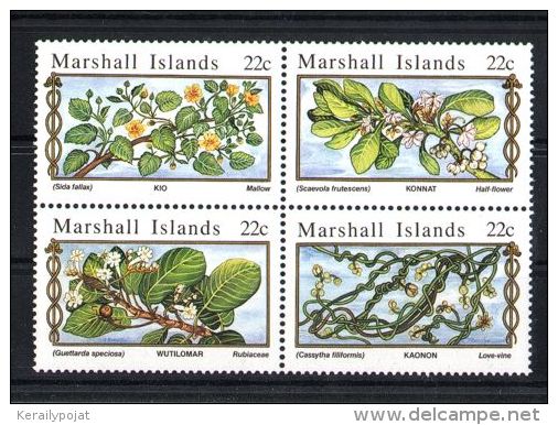 Marshall Islands - 1985 Medicinal Plants MNH__(TH-2677) - Marshallinseln